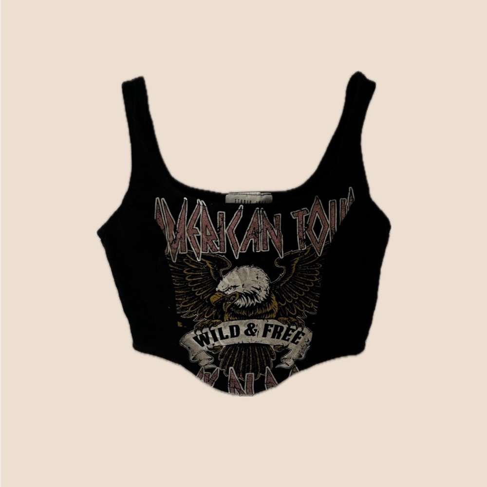 corset crop top